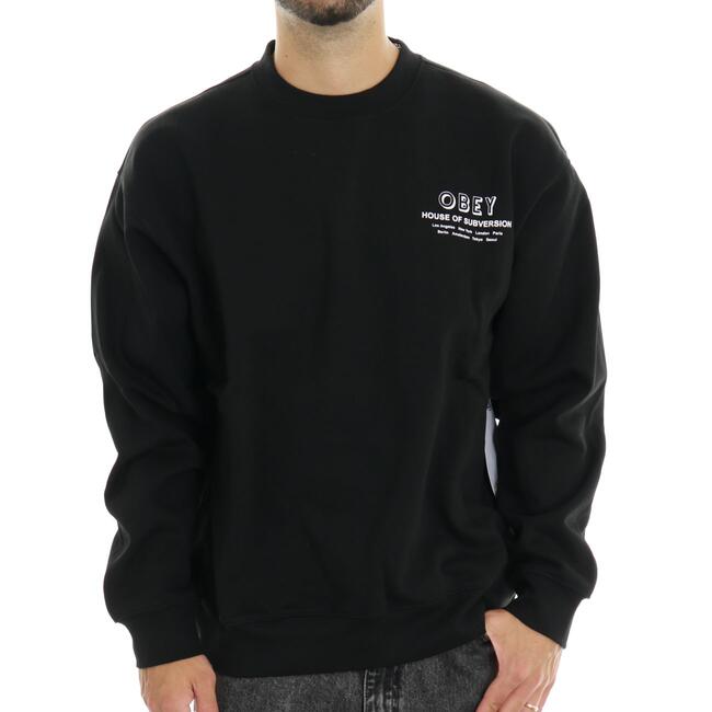 FELPA HOUSE OF SUBVERSION OBEY - Mad Fashion | img vers.650x/